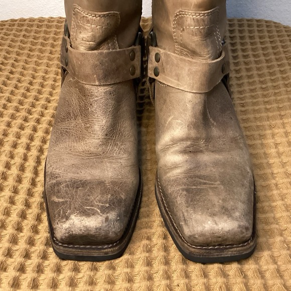 BCBG Girls Harness Boots Women's Size 8.5 B Moto Square Toe Western USA - Picture 10 of 11